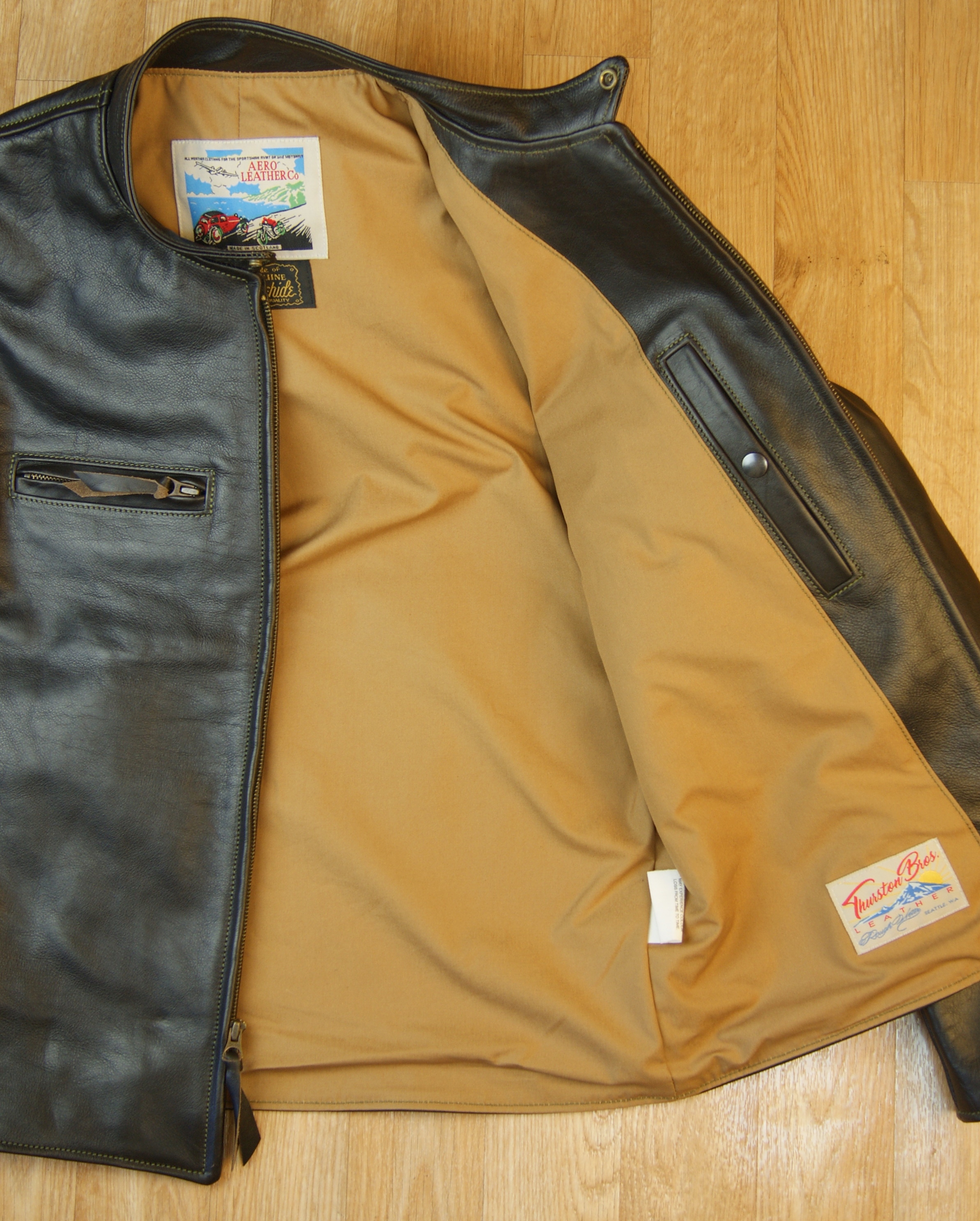 Aero Board Racer Blackened Brown Vicenza YH2 tan cotton lining.jpg