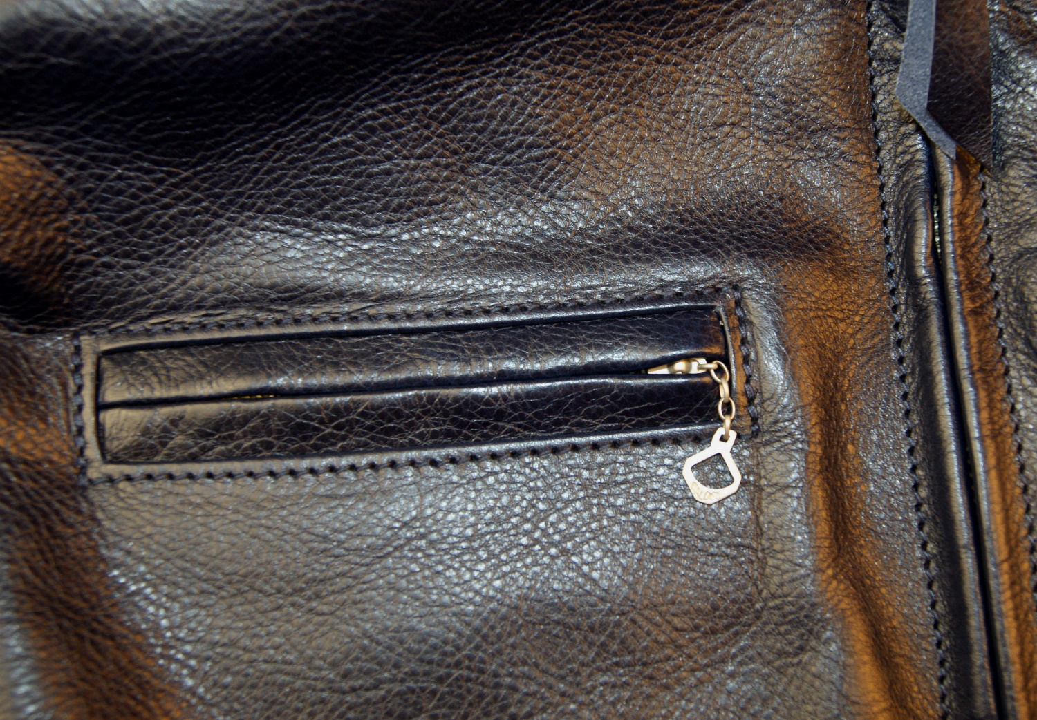 Aero Board Racer Blue Vicenza Horsehide DB9 chest pocket.jpg