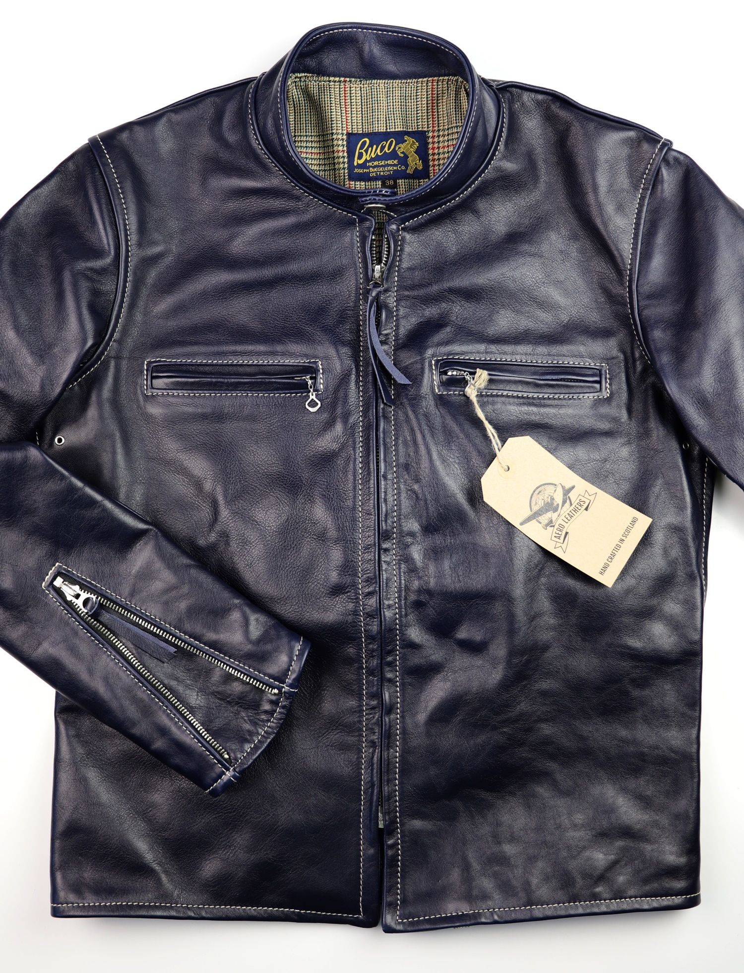 Aero Board Racer Blue Vicenza Horsehide DV2 front.jpg