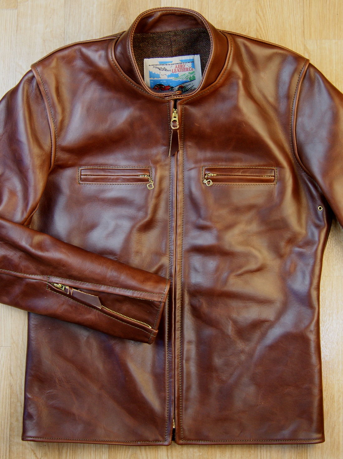 Aero Board Racer Brown CXL Steerhide HB2 front.jpg