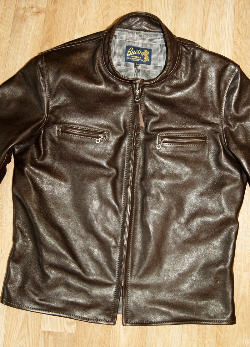 Aero Board Racer Buco Dark Seal Vicenza Horsehide 5J8 front.jpg