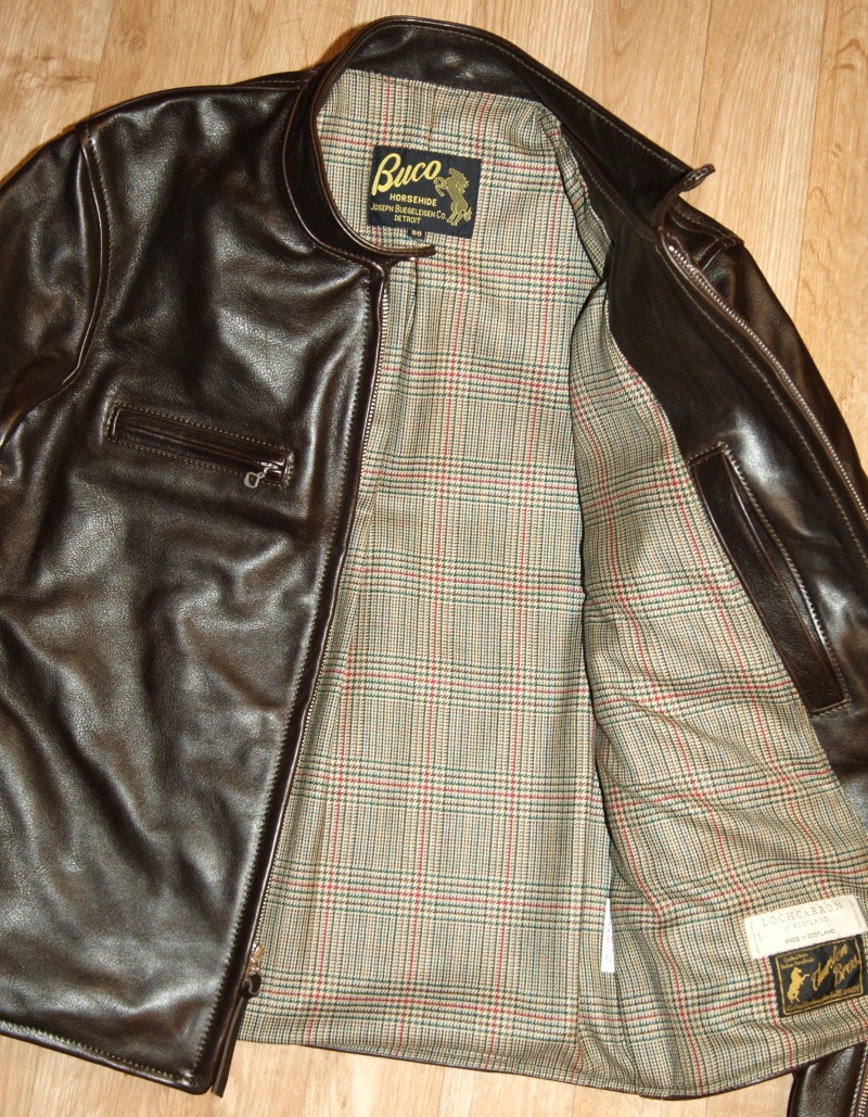 Aero Board Racer Dark Seal Vicenza Horsehide 29 size 38 Minto Check Tweed wool lining.jpg