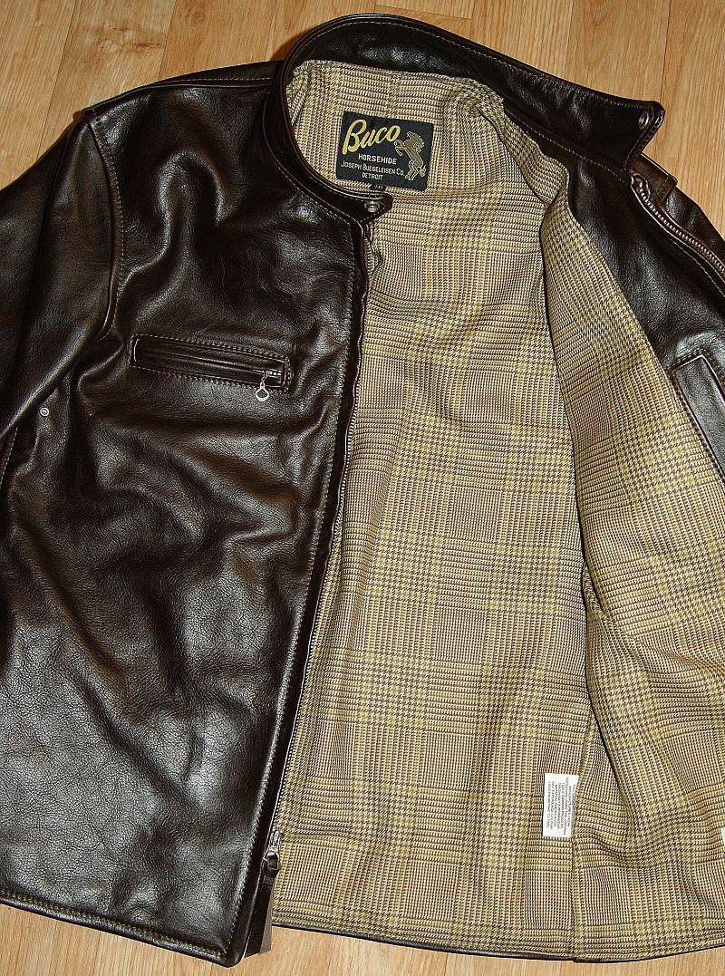 Aero Board Racer Dark Seal Vicenza Horsehide 40 Crail Check Tweed wool lining.jpg