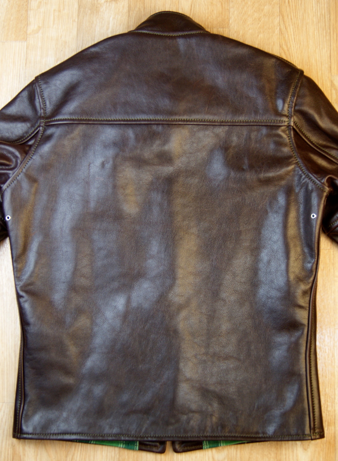 Aero Board Racer Dark Seal Vicenza Horsehide FS9 back.jpg