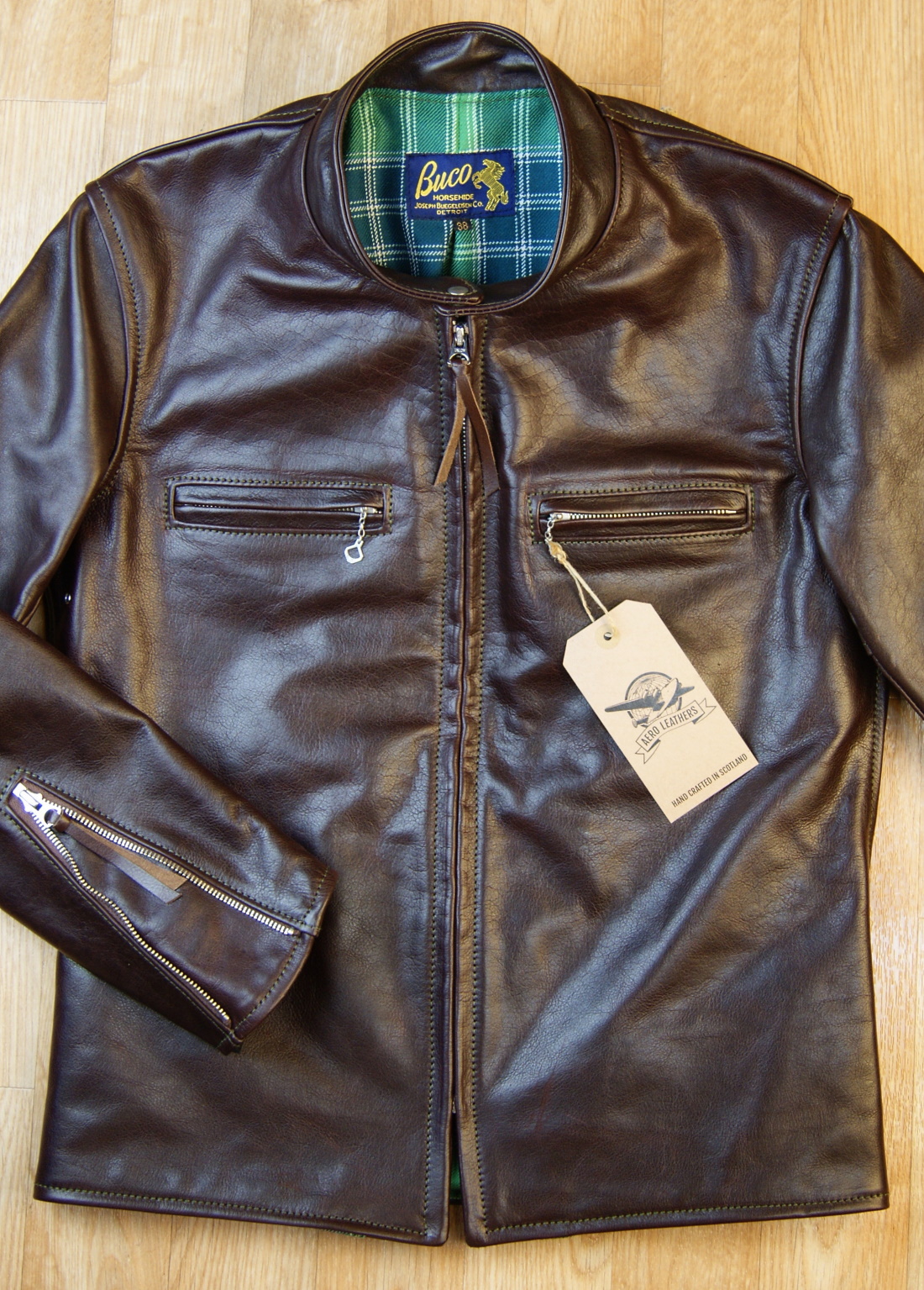 Aero Board Racer Dark Seal Vicenza Horsehide FS9 front.jpg