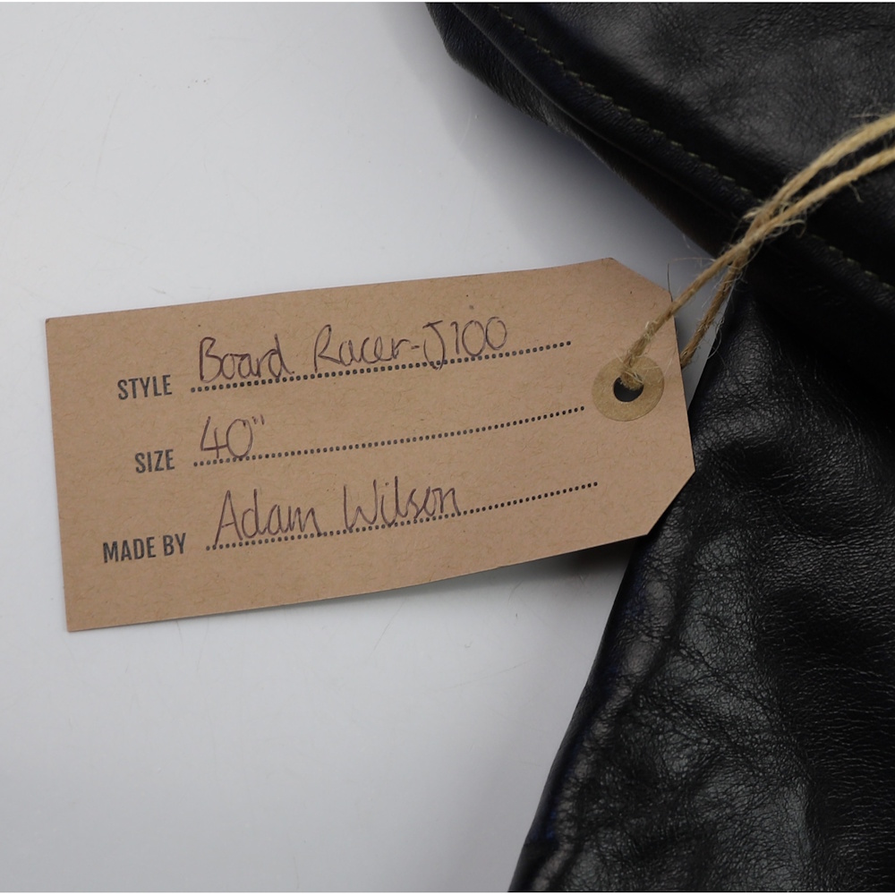 Aero Board Racer J100 Blackened Brown Vicenza horsehide PV5C name tag IG square.jpg