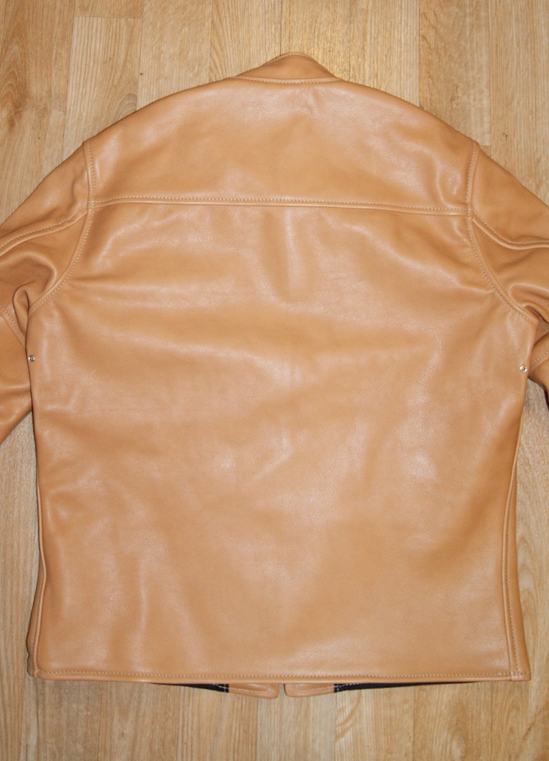 Aero Board Racer Natural Vicenza Horsehide W9L back.jpg