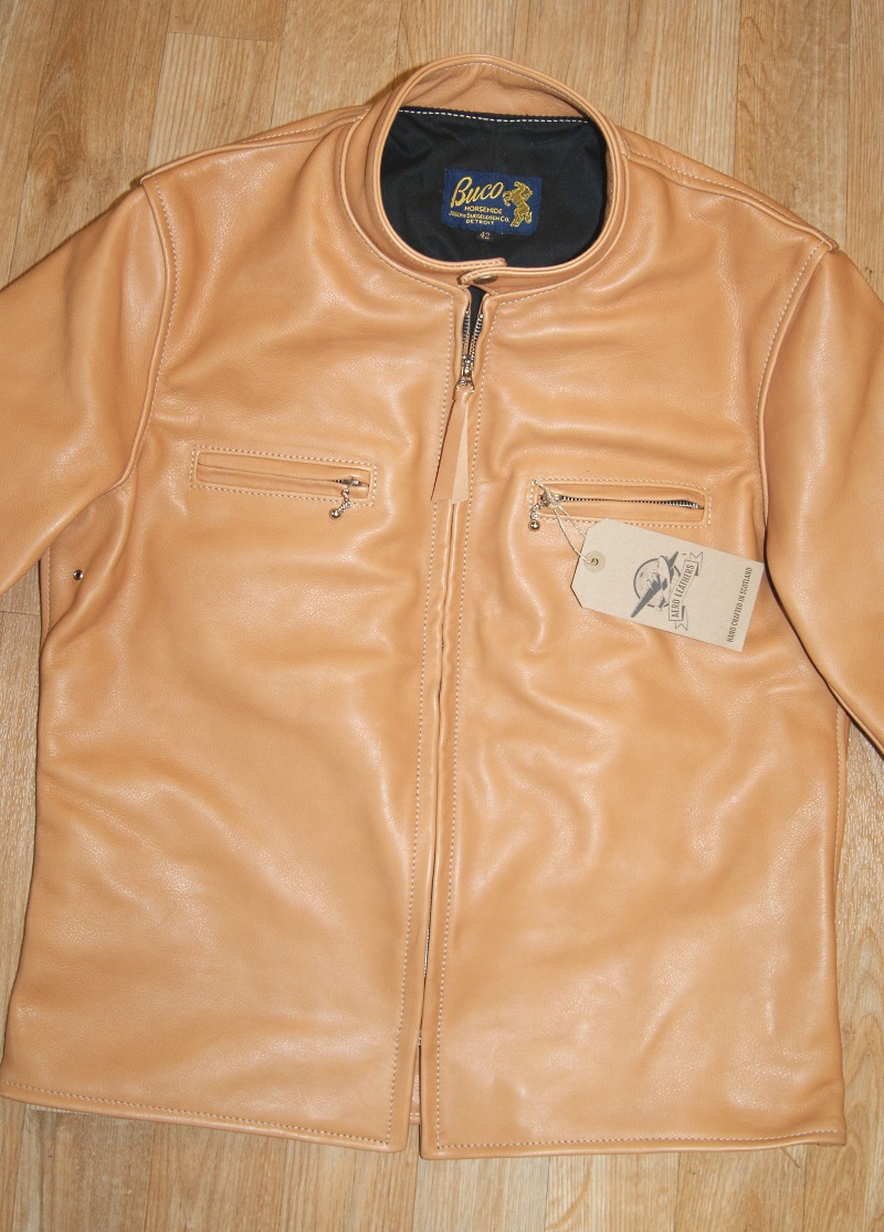 Aero Board Racer Natural Vicenza Horsehide W9L front.jpg