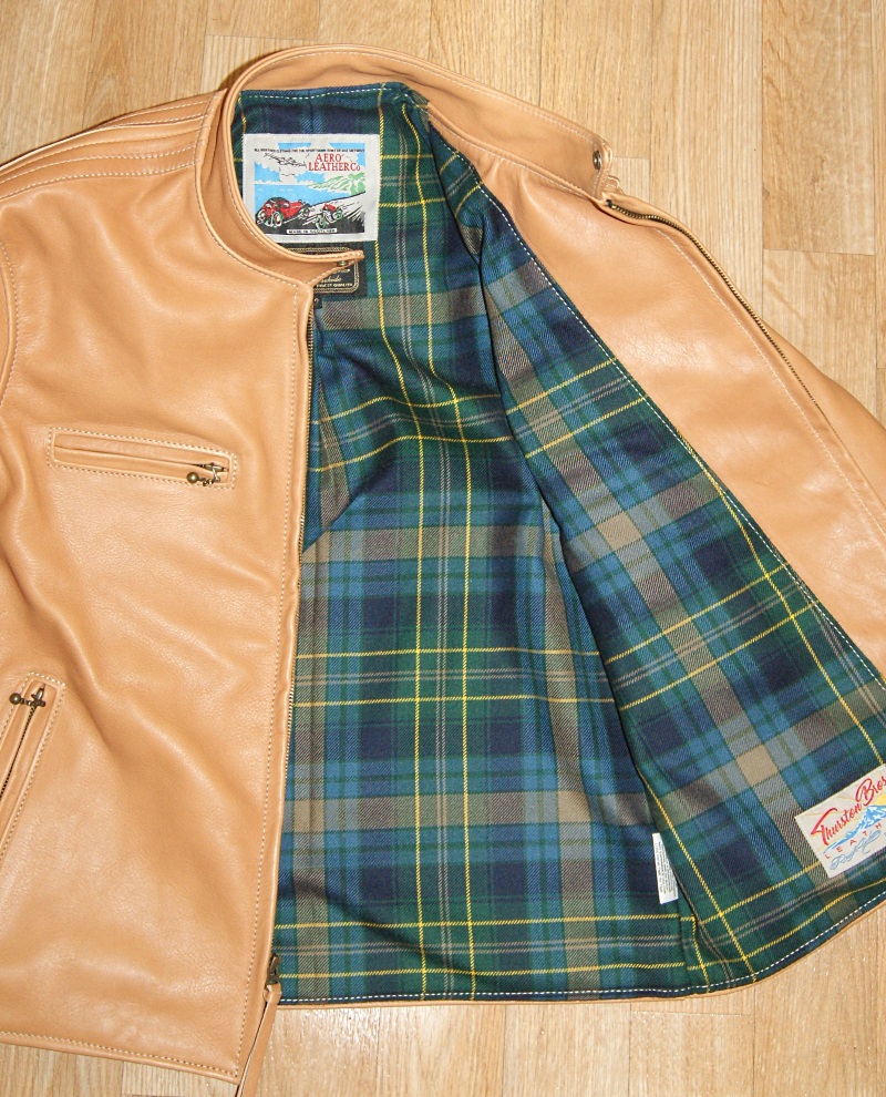 Aero Board Racer Natural Vicenza stripes Eildon tartan lining.jpg