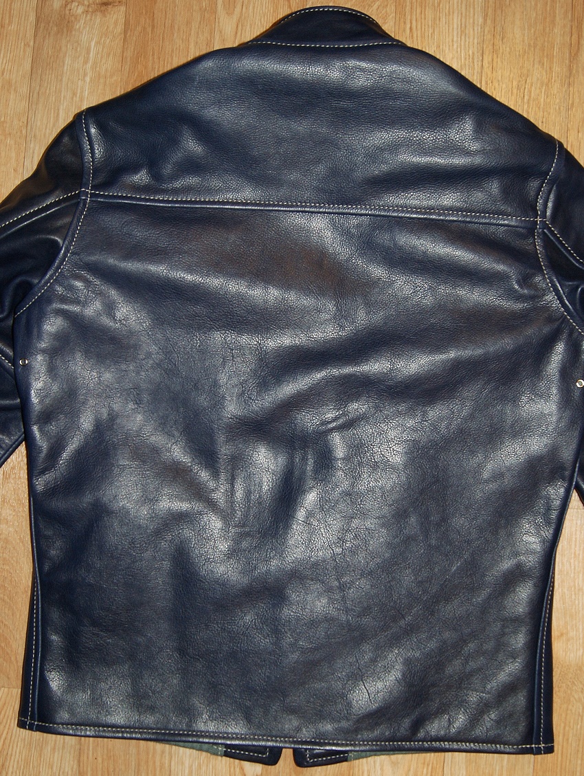 Aero Board Racer Navy Blue Vicenza Horsehide back.jpg