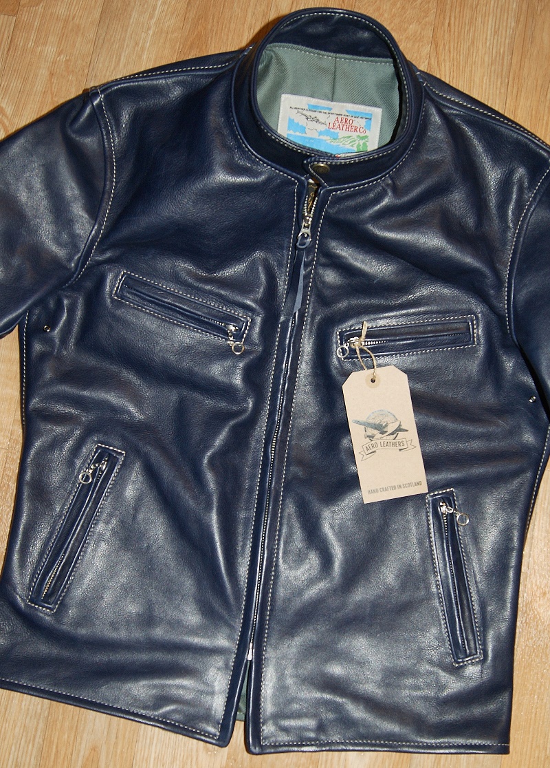 Aero Board Racer Navy Blue Vicenza Horsehide front.jpg