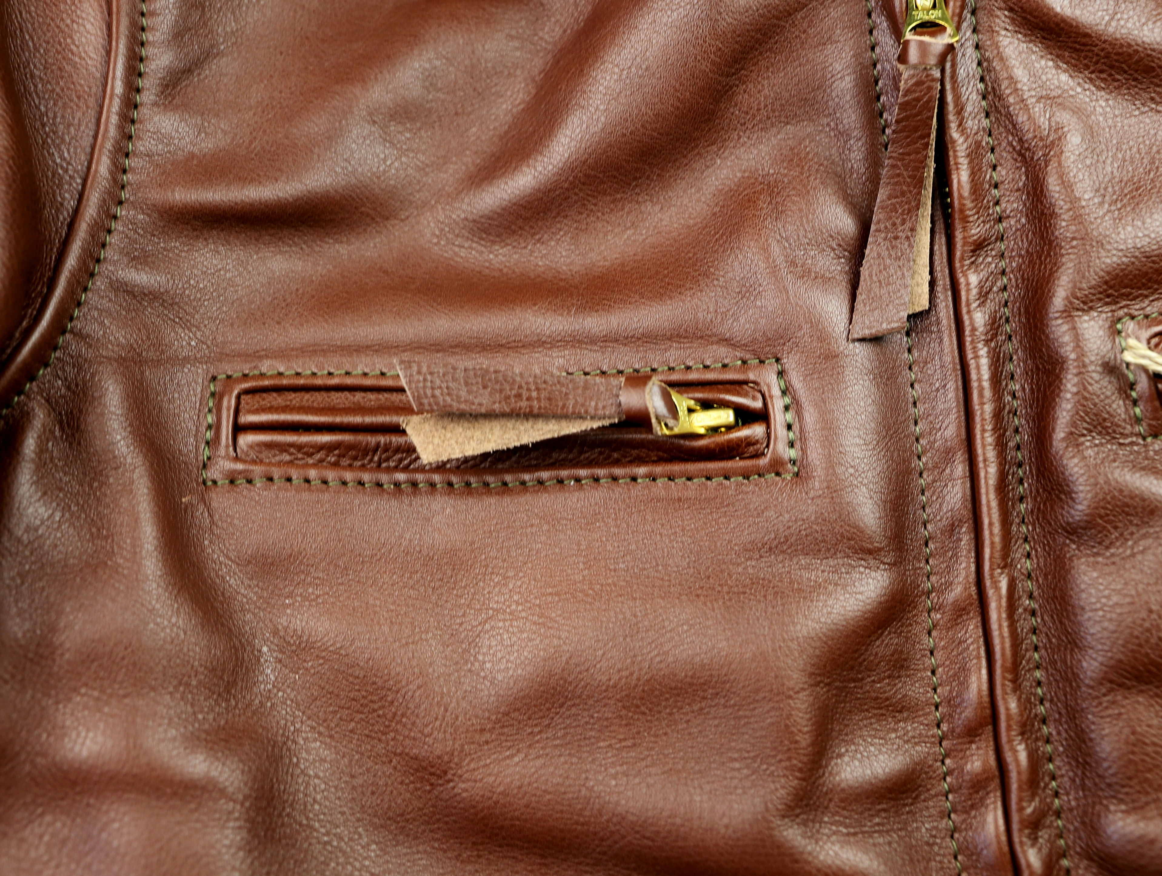 Aero Board Racer Russet Vicenza Horsehide EBN chest pocket.jpg