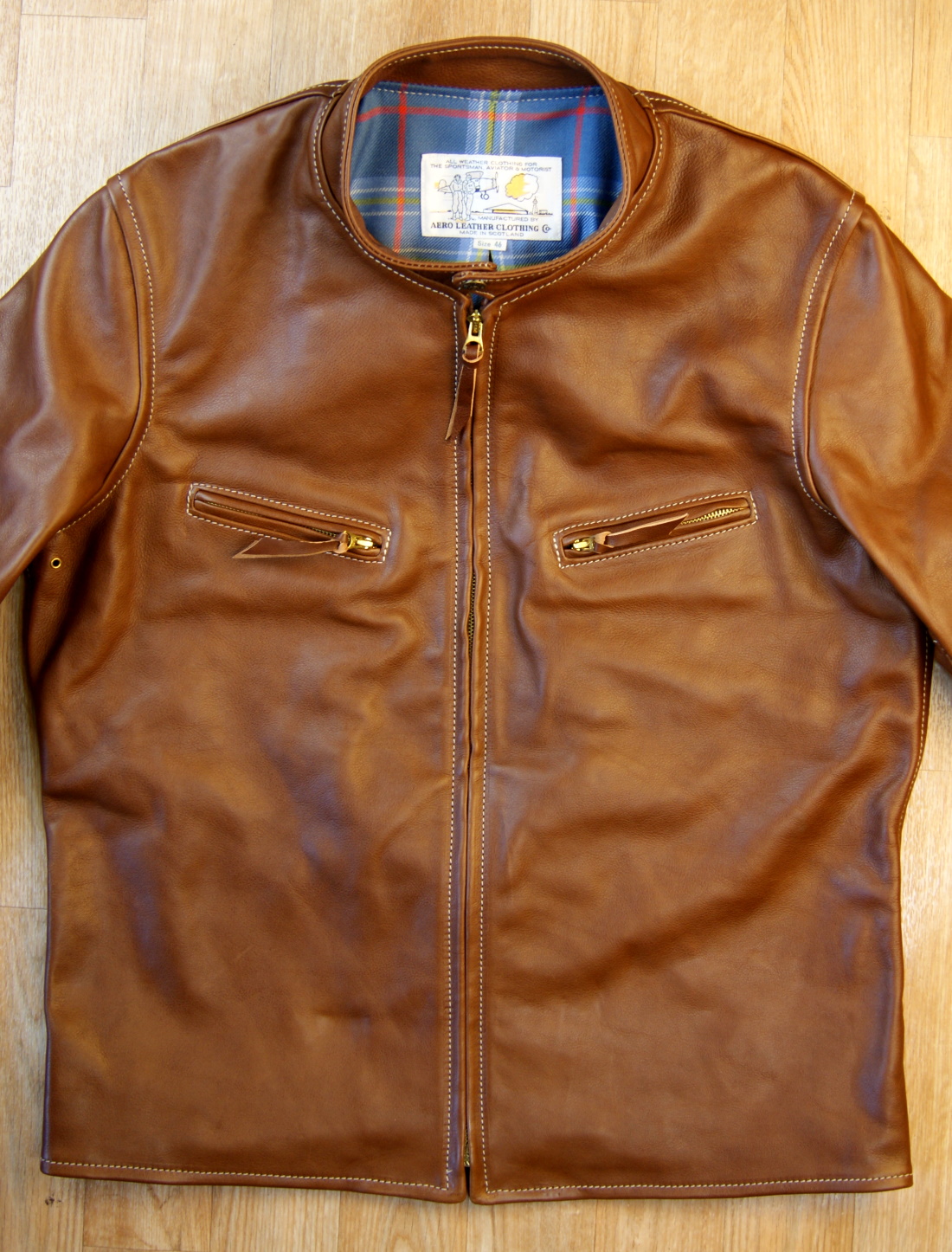 Aero Board Racer Russet Vicenza Horsehide HWM front.jpg