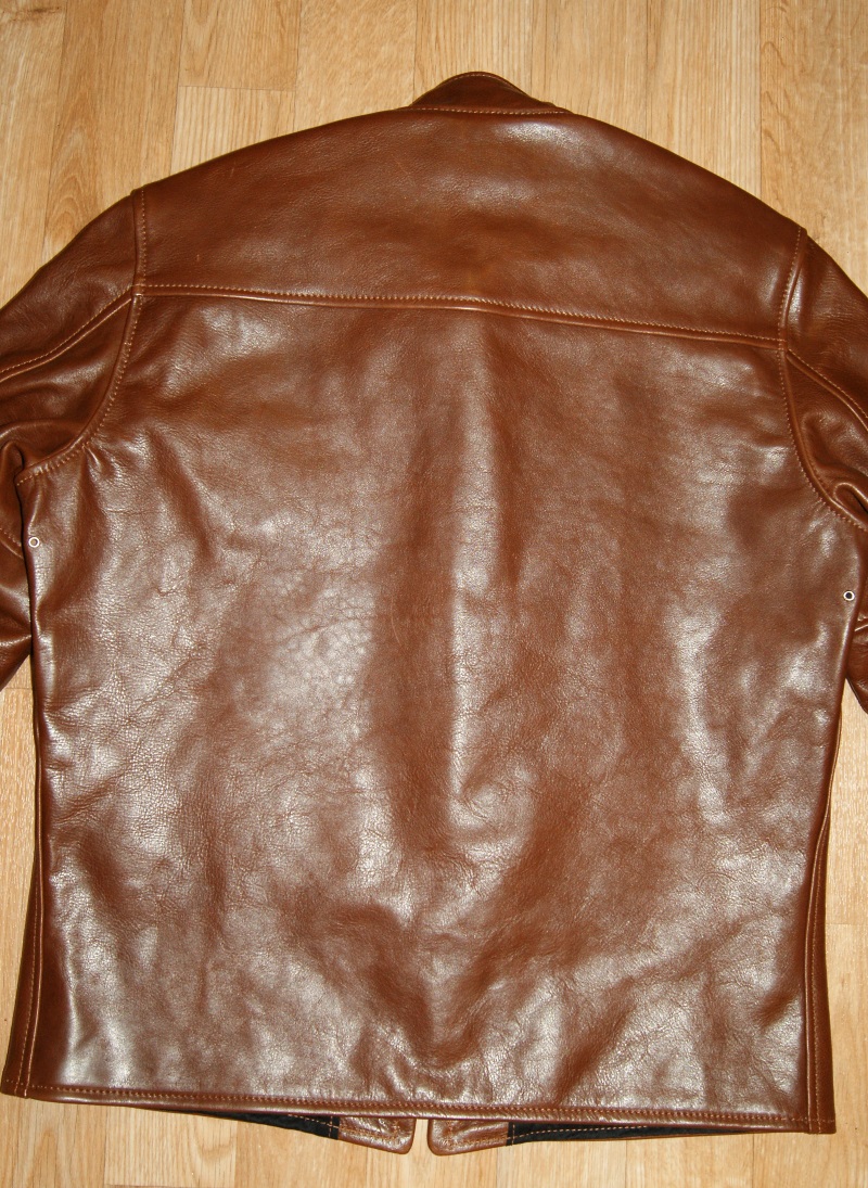 Aero Board Racer Russet Vicenza Horsehide KJ8 back.jpg