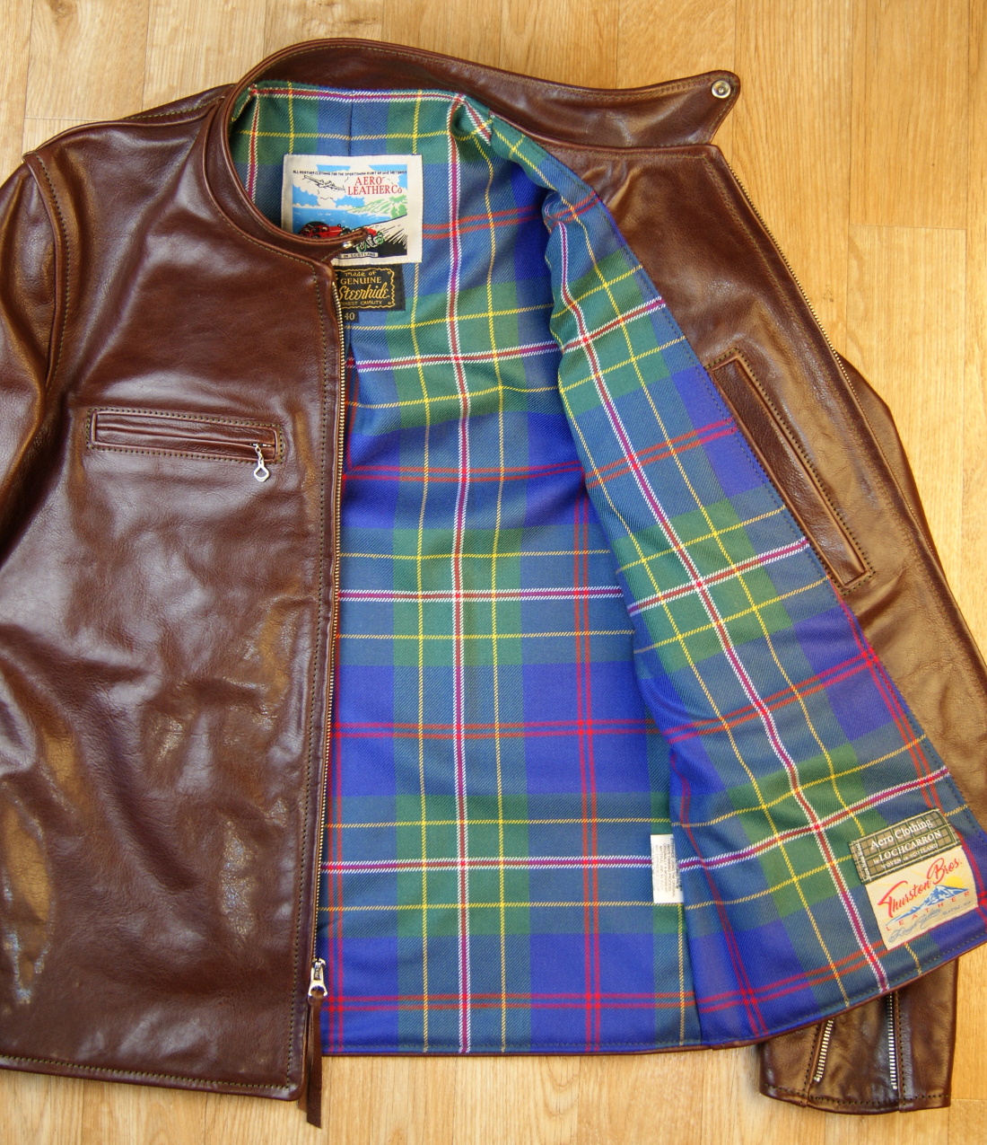 Aero Board Racer Tobacco Badalassi Cowhide WL8 Singh tartan lining.jpg