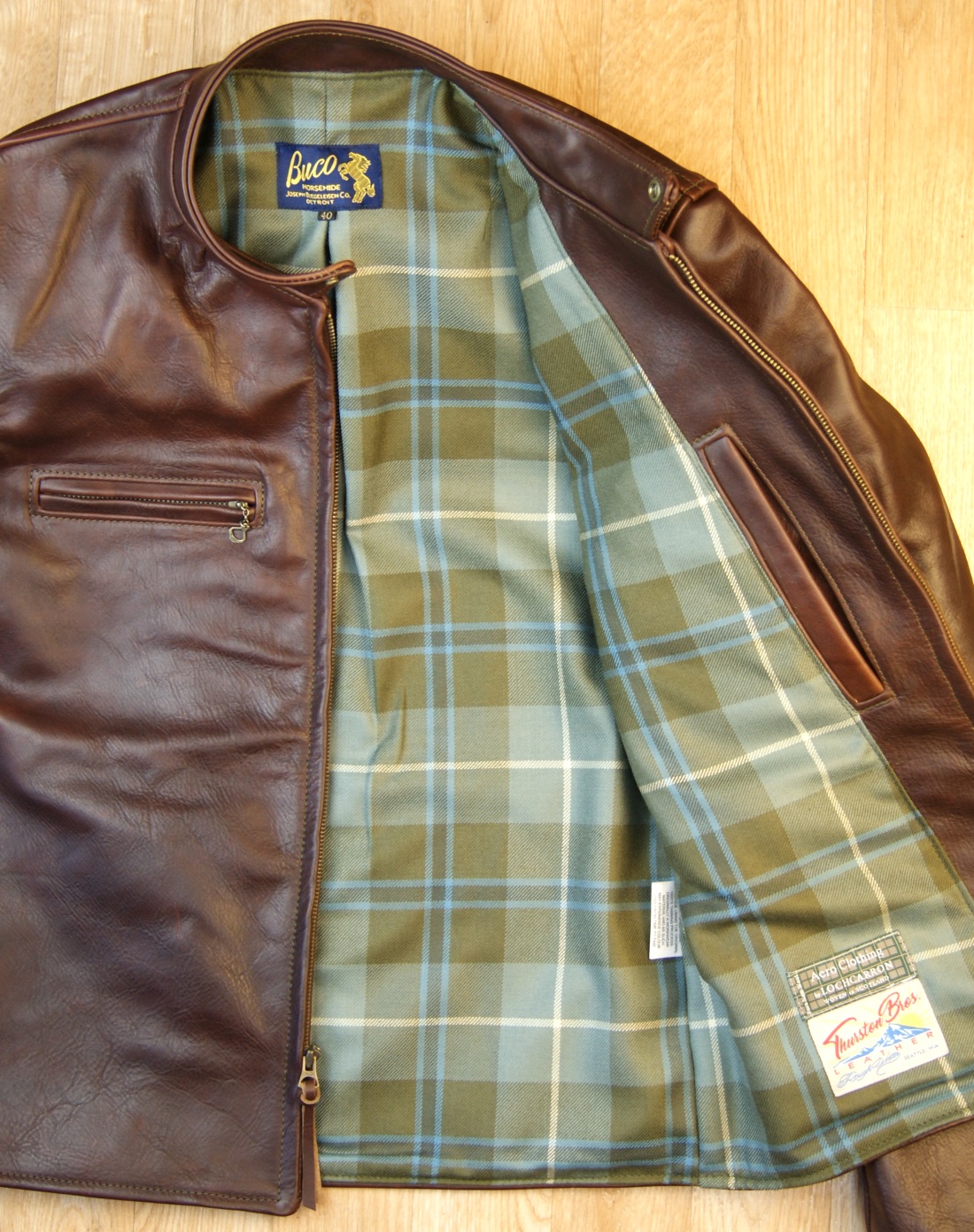 Aero Board Racer Tumbled Brown CXL FQHH CUS Douglas Weathered tartan lining.jpg