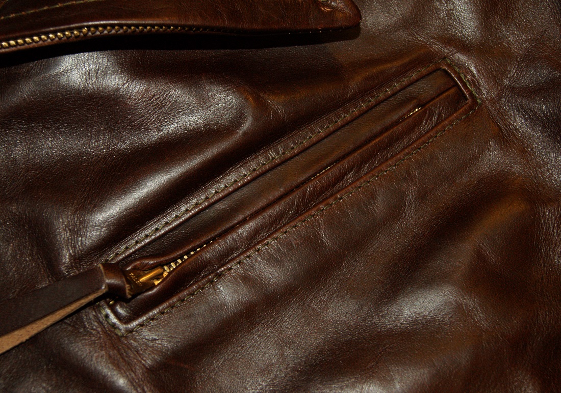 Aero Bootlegger Brown CXL FQHH ZA5 chest pocket.jpg