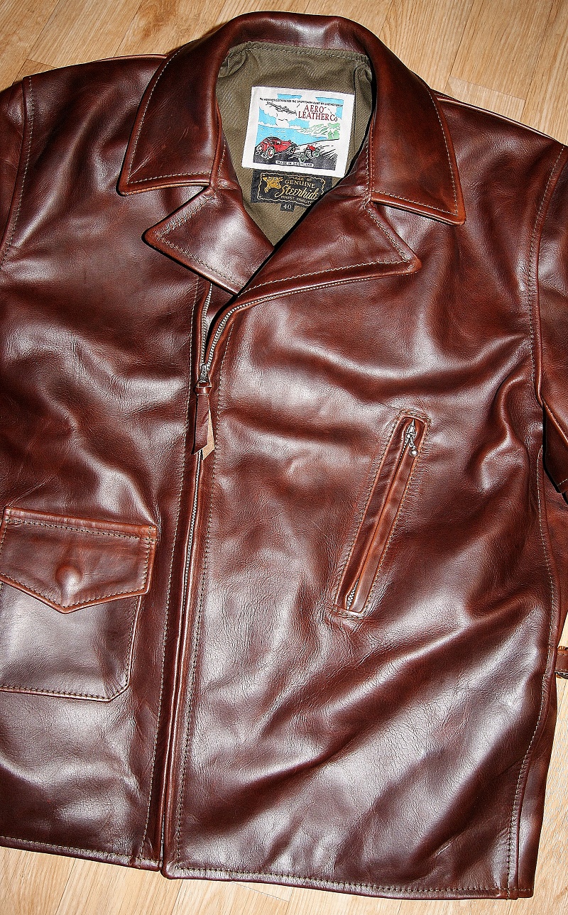 Aero Bootlegger Brown CXL Steerhide Captain America front.jpg