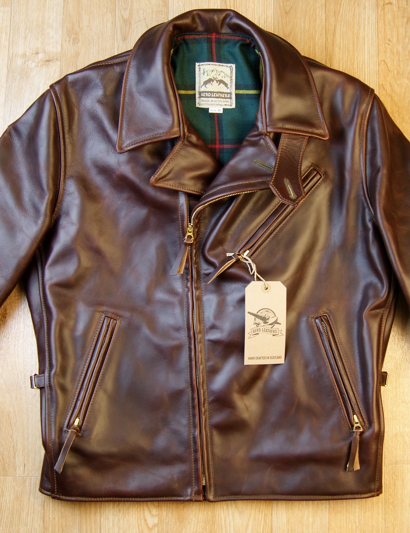 Aero Bootlegger Brown CXL Steerhide EC7 front.jpg