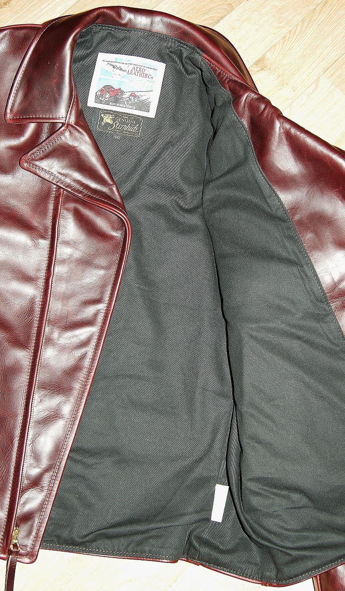 Aero Bootlegger CXL Cordovan Steerhide cotton drill lining.jpg