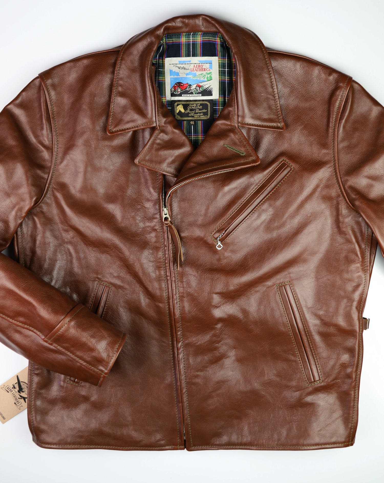 Aero Bootlegger Russet Vicenza Horsehide front.jpg