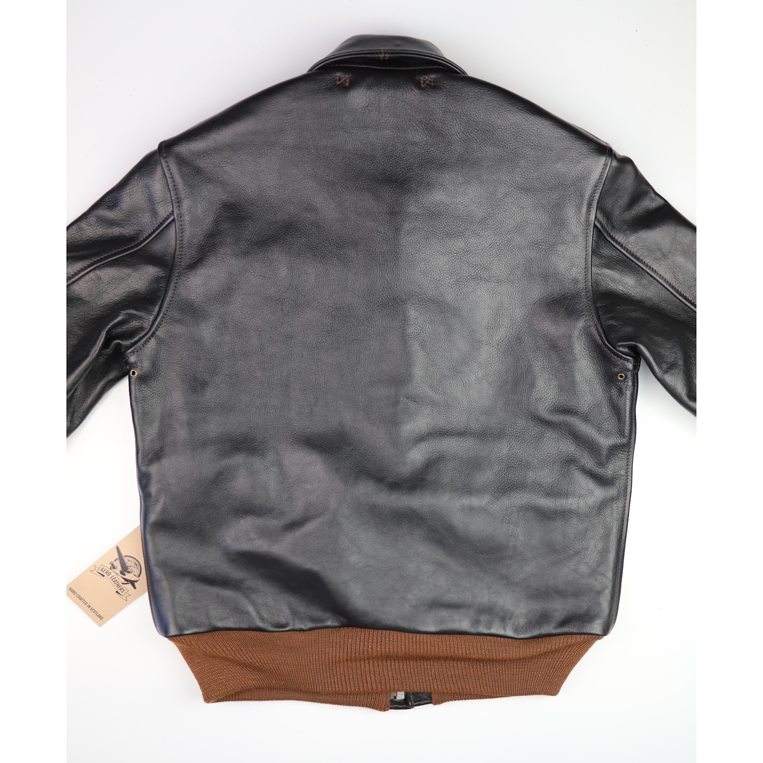 Aero Bronco A-2 Blackened Brown Vicenza HX2 back IG square.jpg
