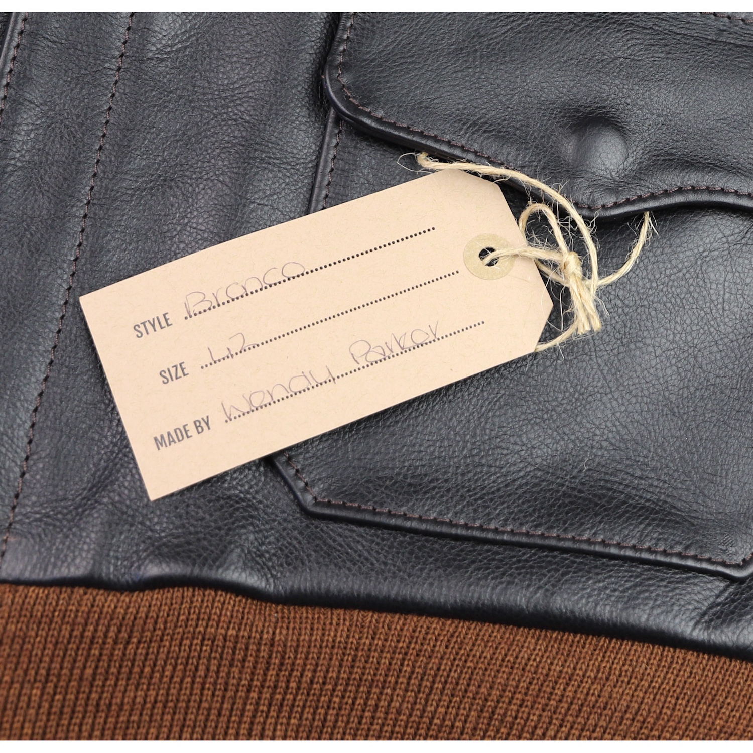 Aero Bronco A-2 Blackened Brown Vicenza Z89 name tag IG square.jpg