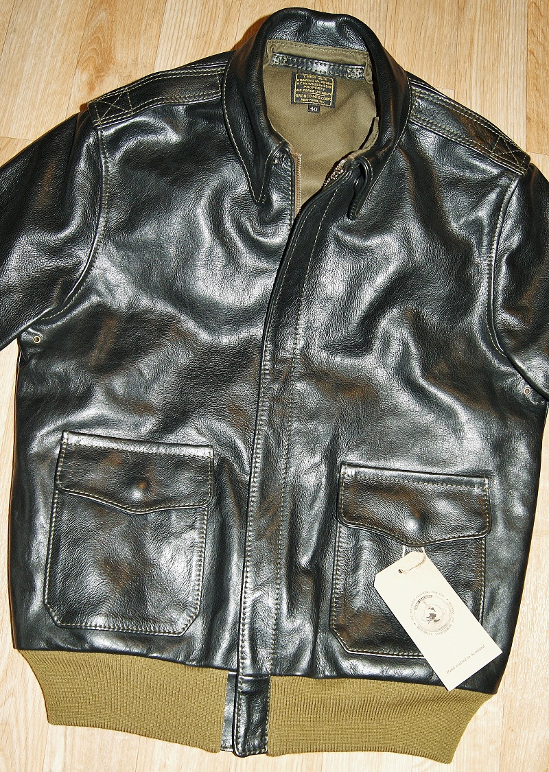 Aero Bronco Black Vicenza Horsehide 40 front smaller.jpg