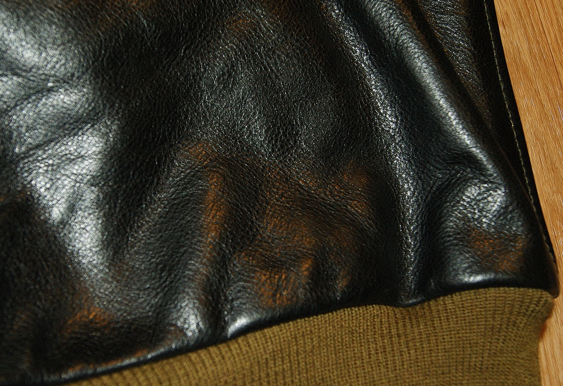 Aero Bronco Black Vicenza Horsehide 40 lower back.jpg