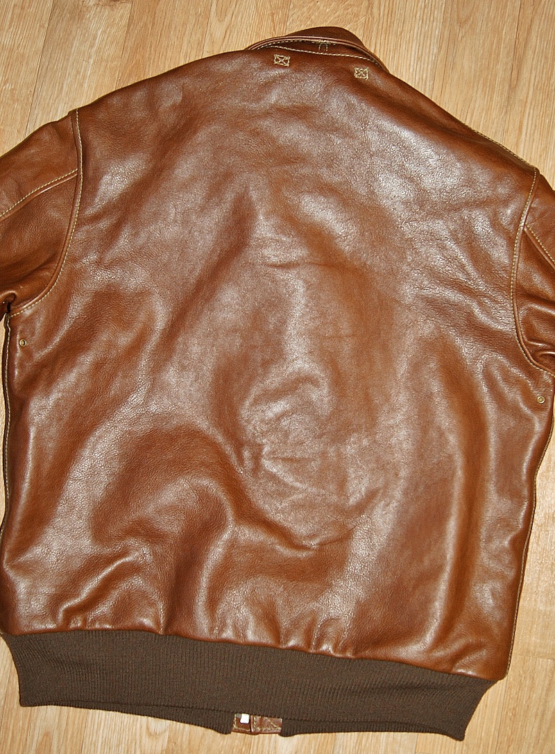 Aero Bronco Russet Vicenza Horsehide back.jpg