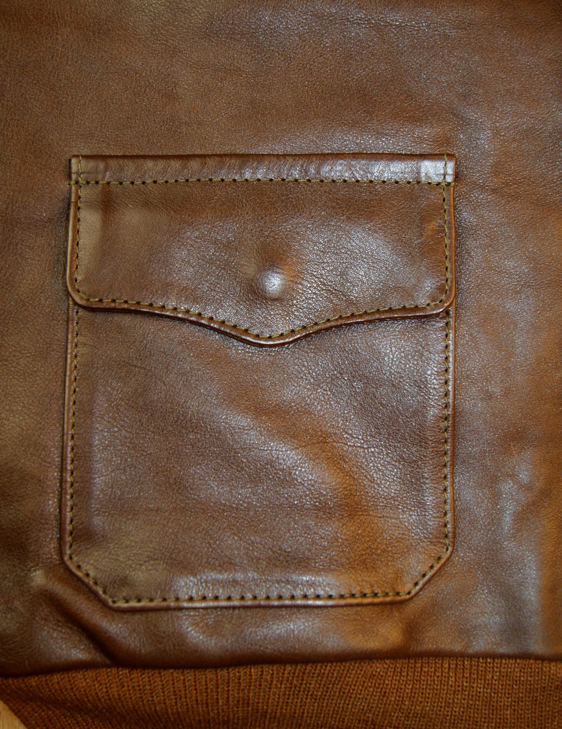 Aero Bronco Seal Vicenza Horsehide DJU5 patch pocket.jpg