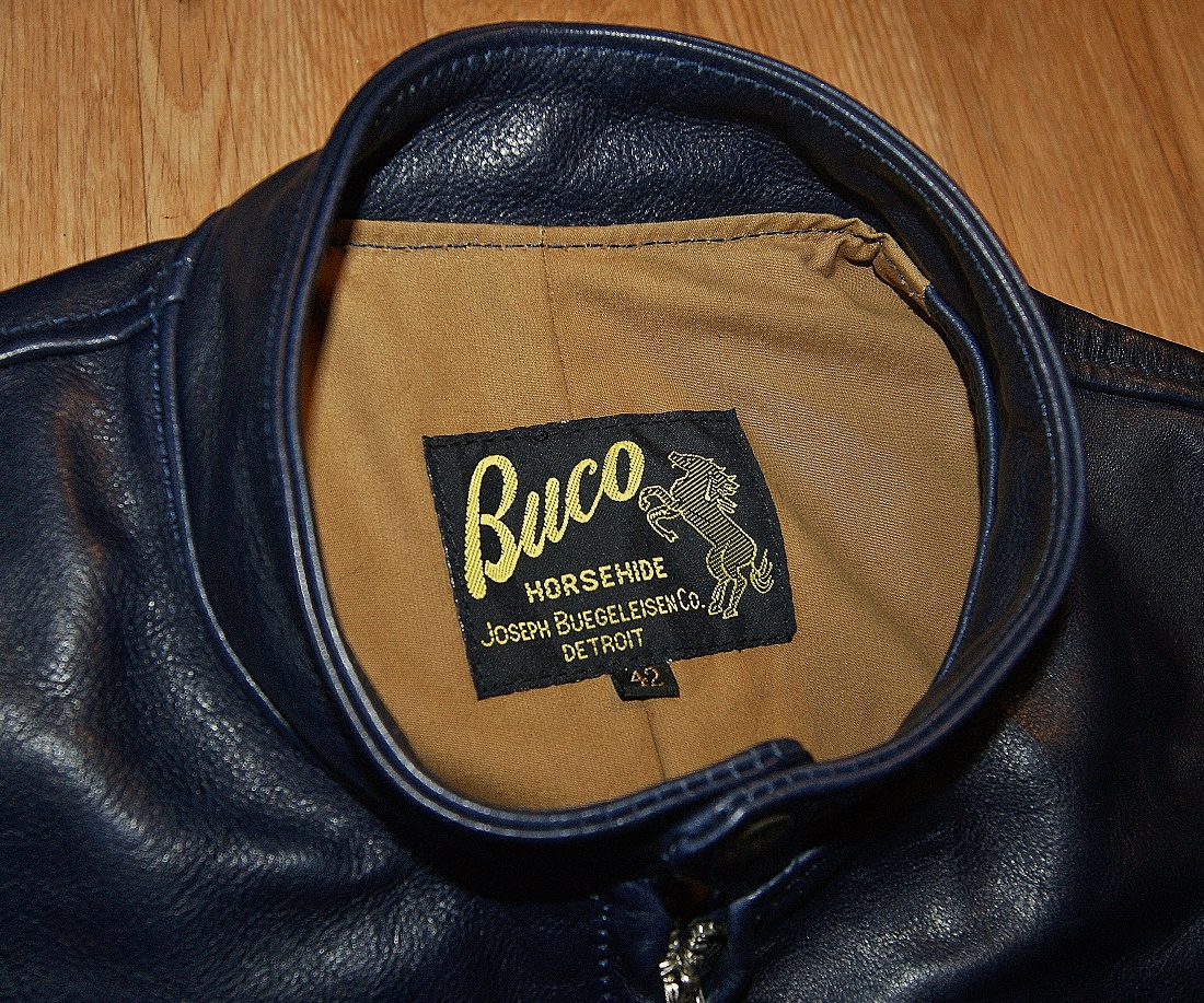 Aero Buco Board Racer in Blue Vicenza Horsehide tag.jpg