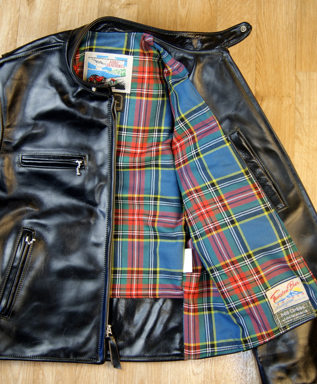 Aero Cafe Racer Black CXL FQHH USM8 MacBeth Ancient tartan lining.jpg