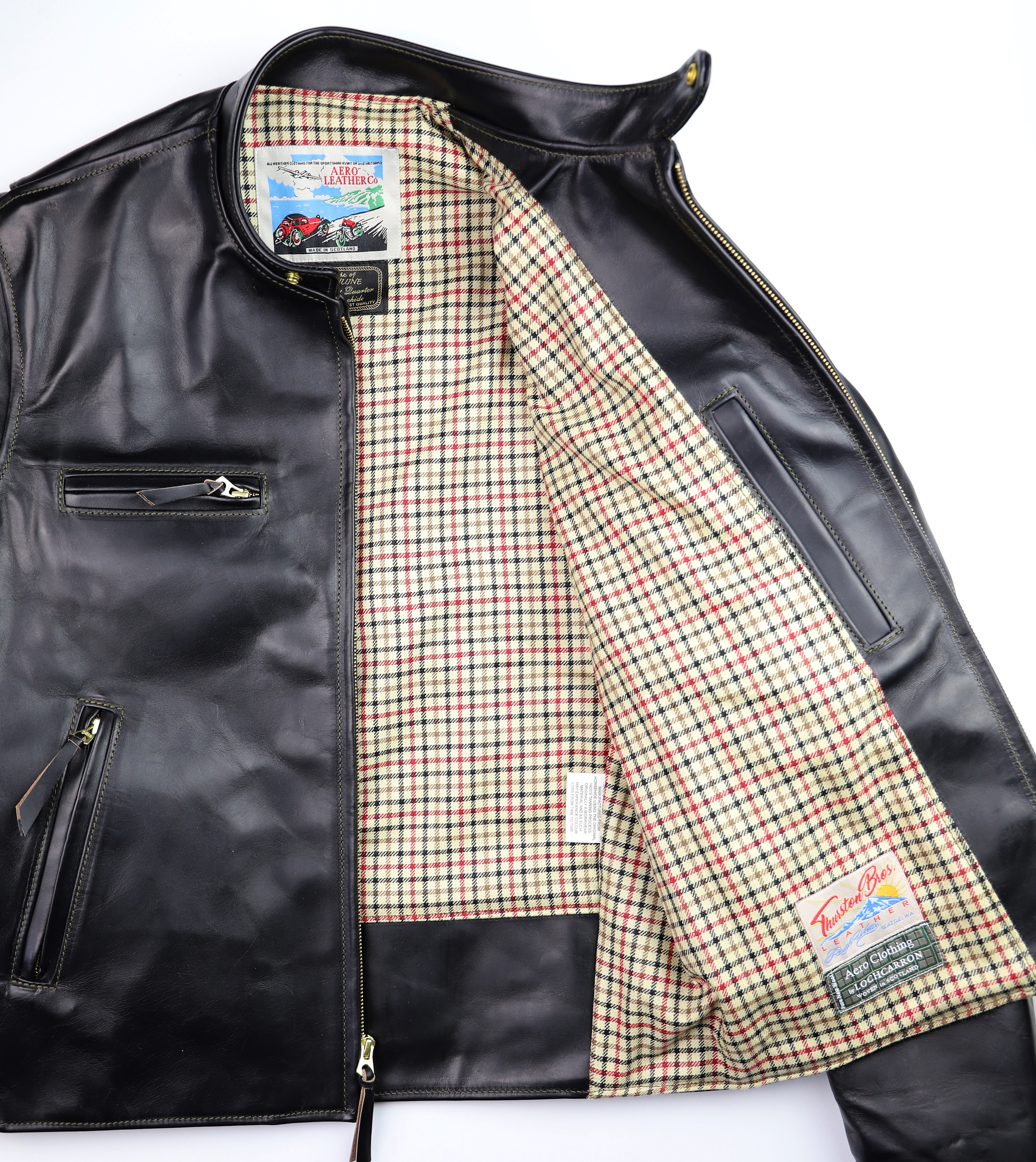 Aero Cafe Racer Black CXL FQHH ZR9 Maxton Check Tweed lining.jpg