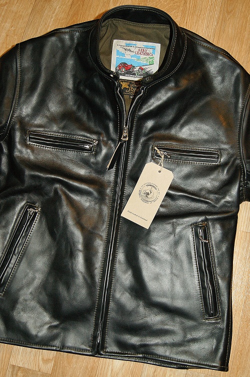 Aero Cafe' Racer Black CXL Steerhide front.jpg