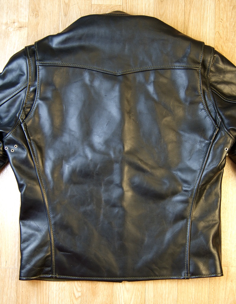 Aero Cafe Racer Black CXL Steerhide VJ9 back.jpg