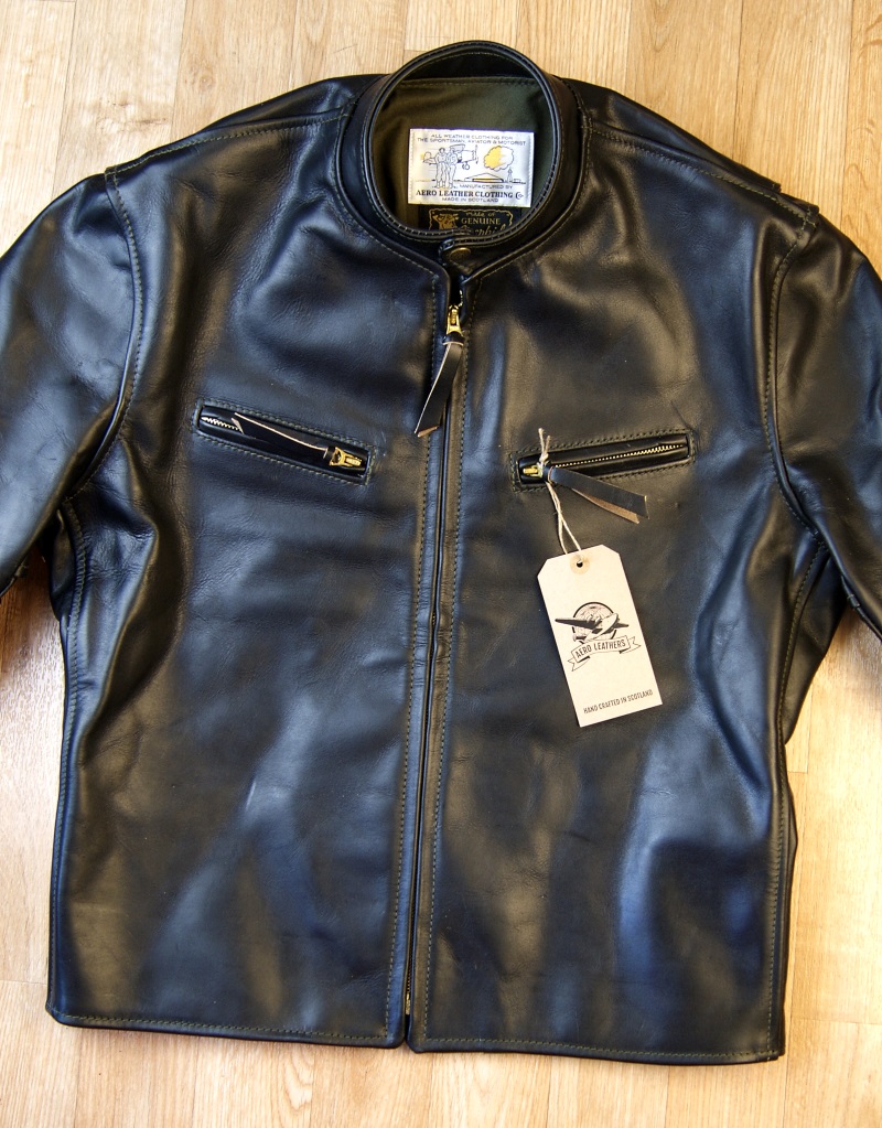 Aero Cafe Racer Black CXL Steerhide VJ9 front.jpg