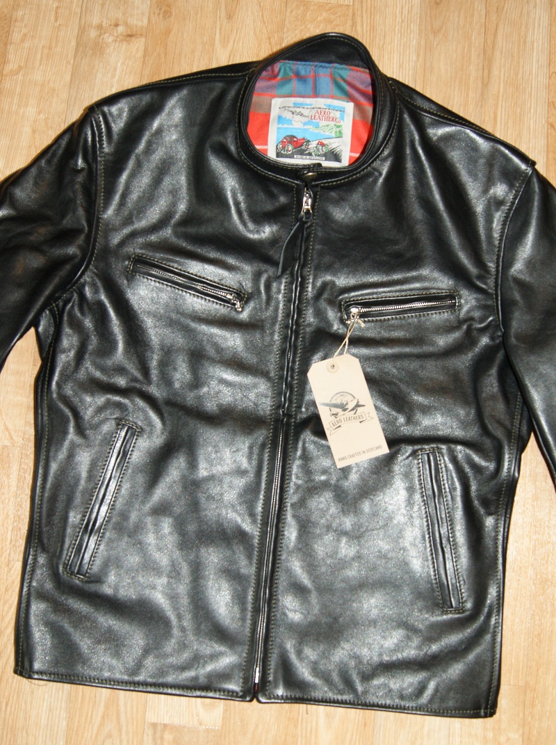 Aero Cafe Racer Black Vicenza Horsehide SG7 front.jpg