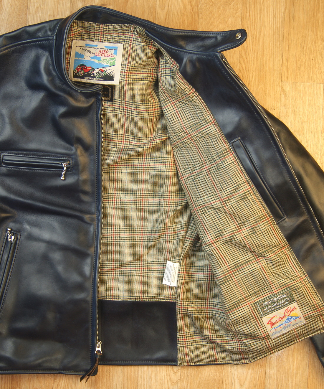 Aero Cafe Racer Blue CXL FQHH EMA Minto Check Tweed lining.jpg