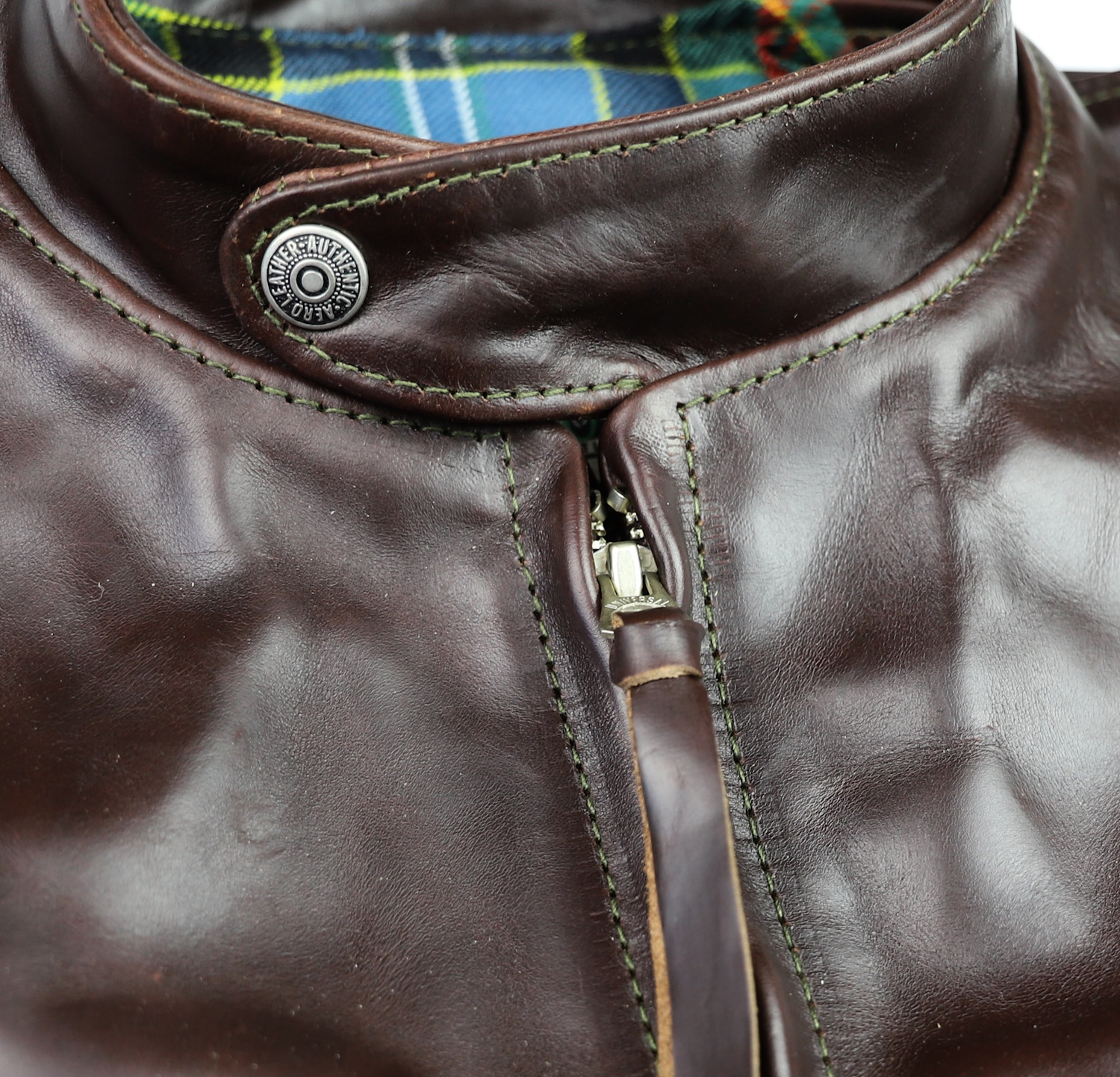 Aero Cafe Racer Brown CXL FQHH 6V4 collar snap.jpg