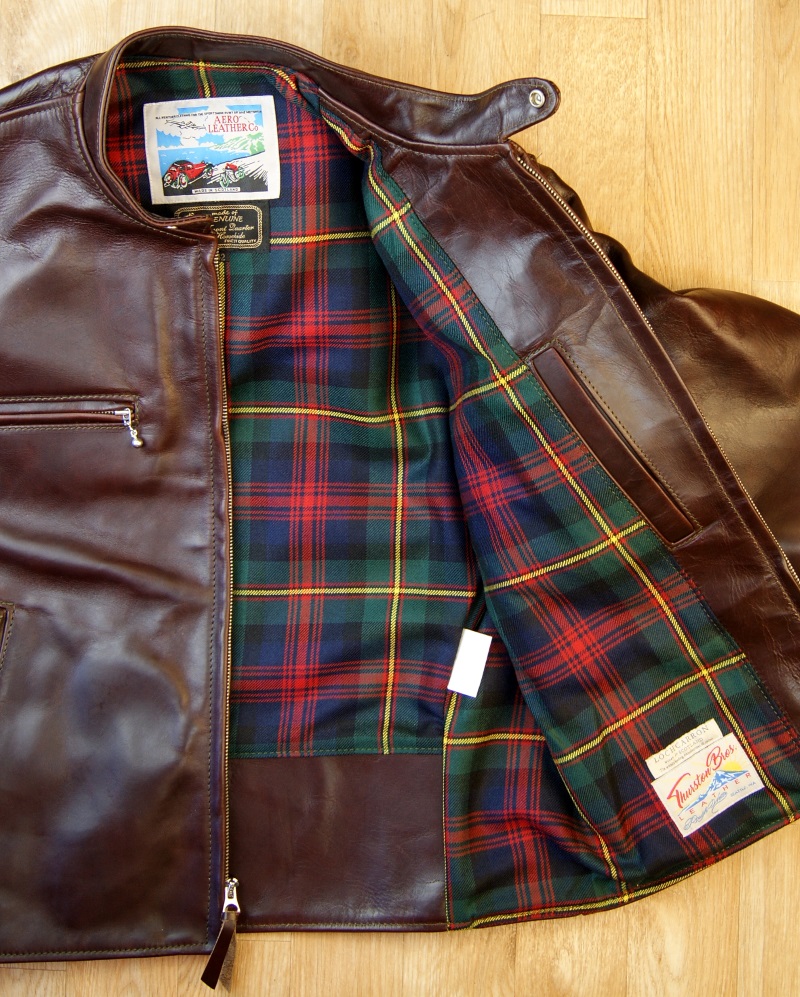 Aero Cafe Racer Brown CXL FQHH DE9 Logan Modern tartan lining.jpg