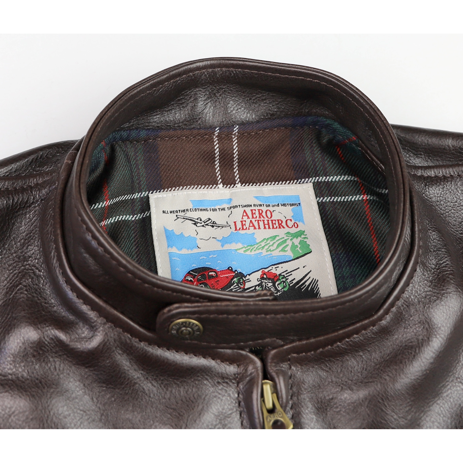Aero Cafe Racer Chestnut Badalassi Cowhide tag.jpg