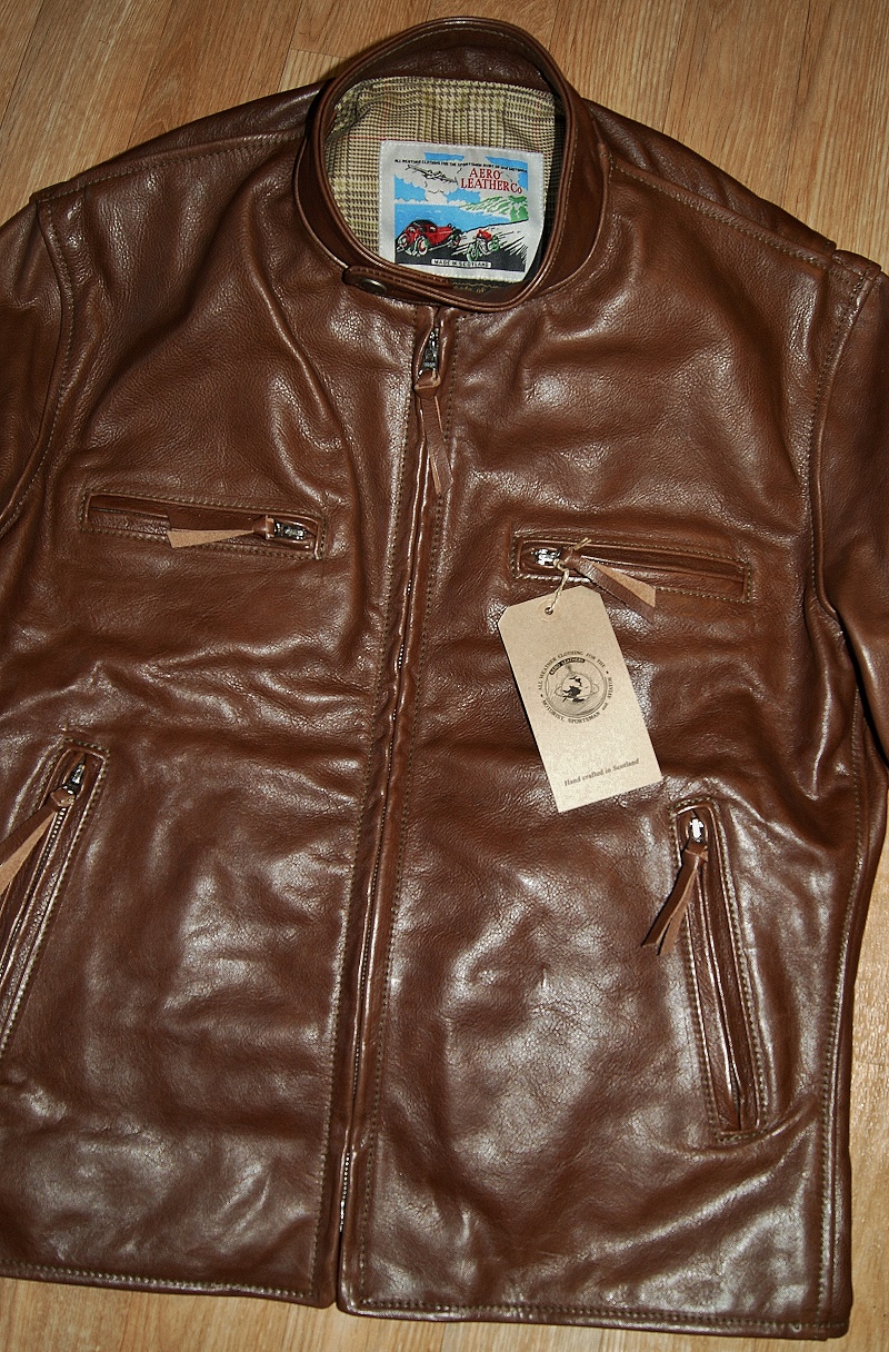 Aero Cafe' Racer Seal Vicenza Horsehide front.jpg