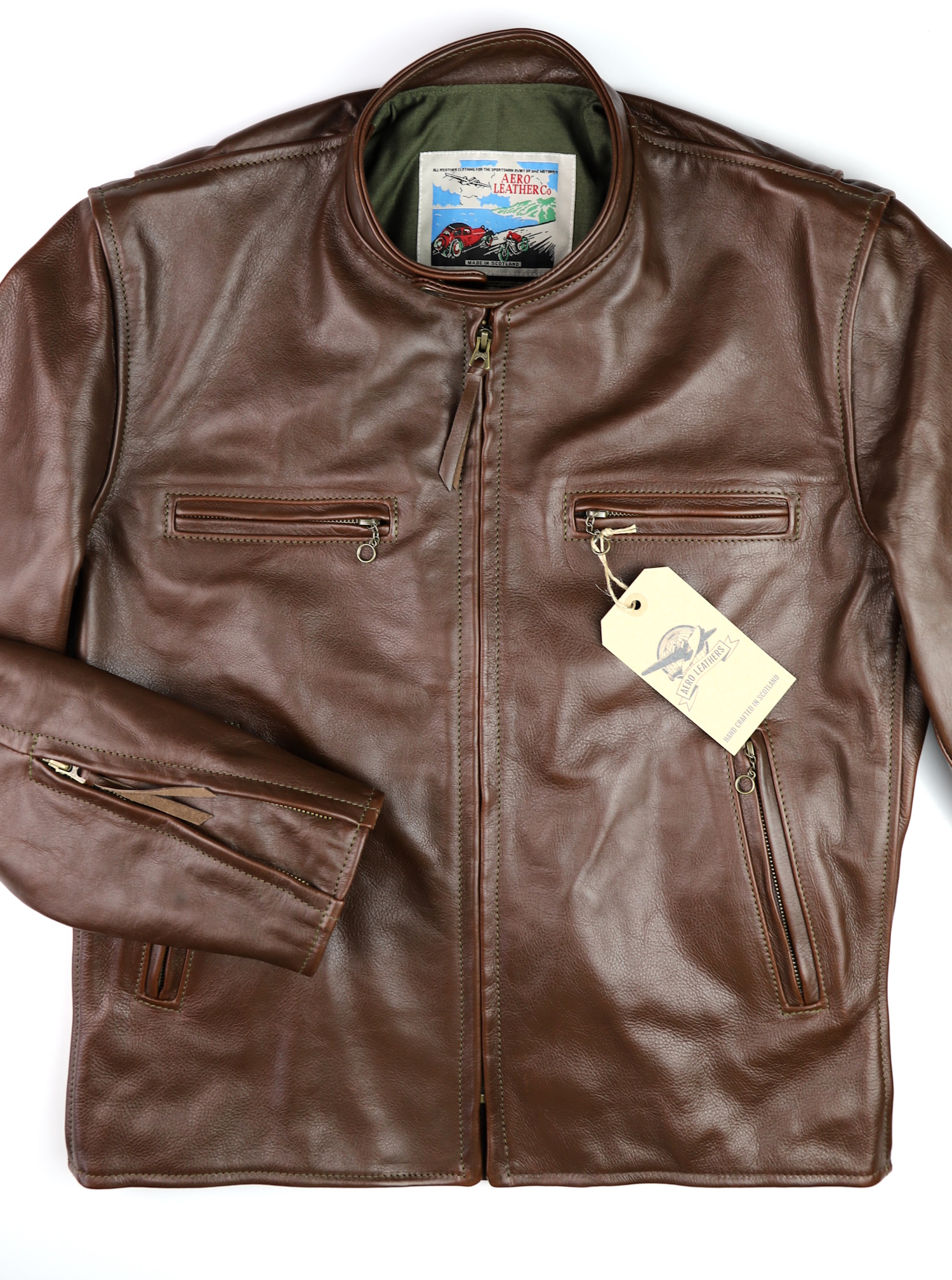 Aero Cafe Racer Seal Vicenza Horsehide front.jpg