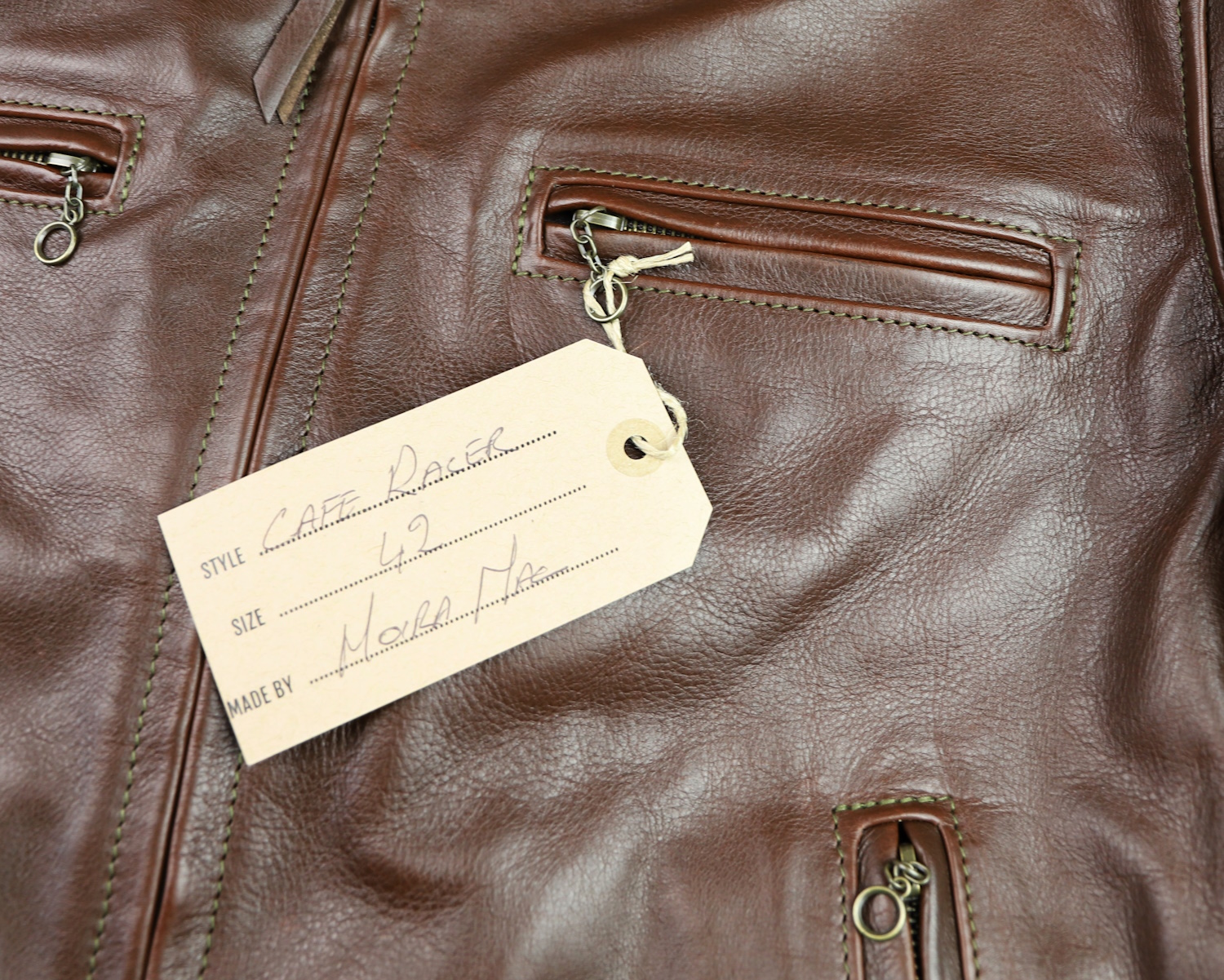 Aero Cafe Racer Seal Vicenza Horsehide name tag.jpg