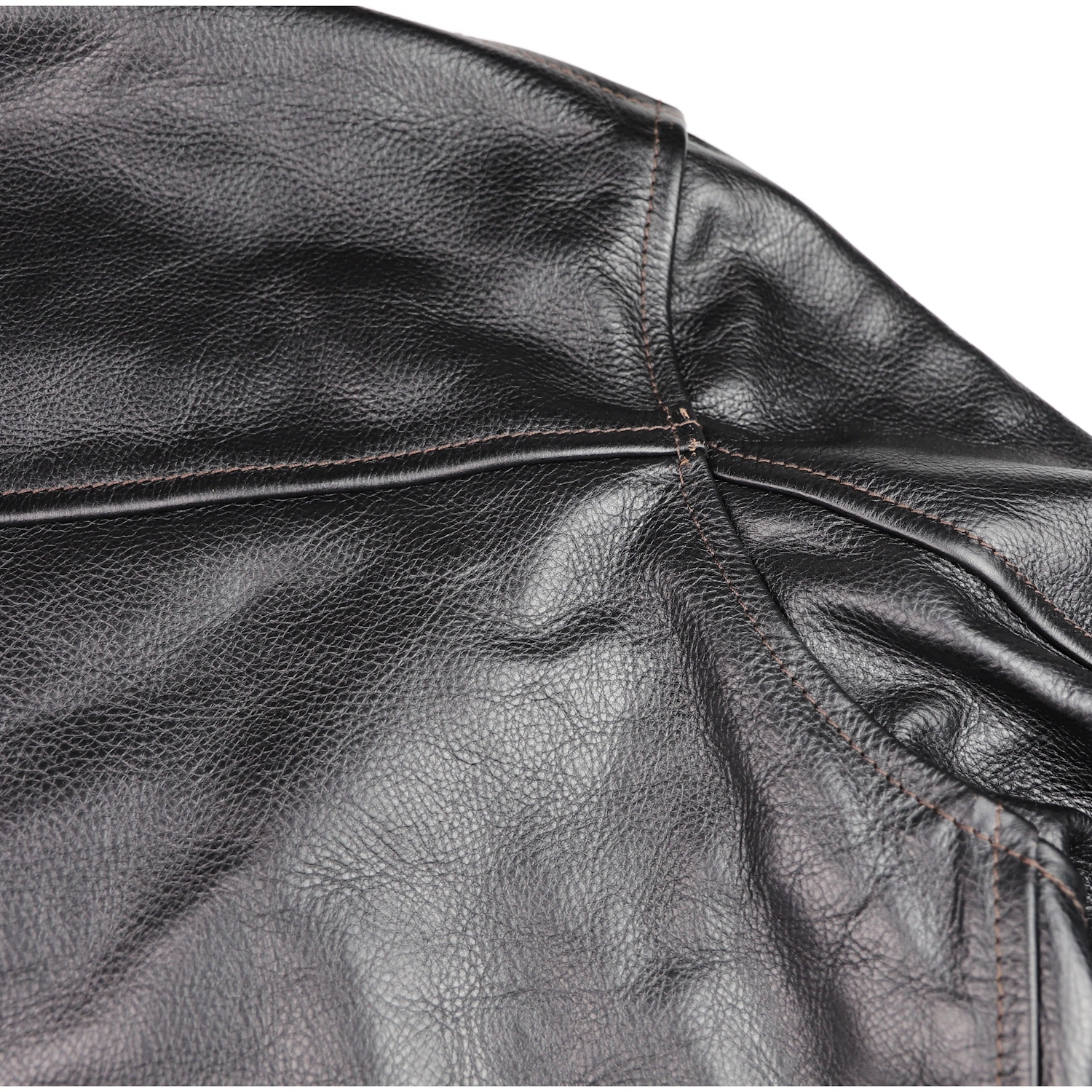 Aero College Jacket Blackened Brown Vicenza DS1 upper back.jpg