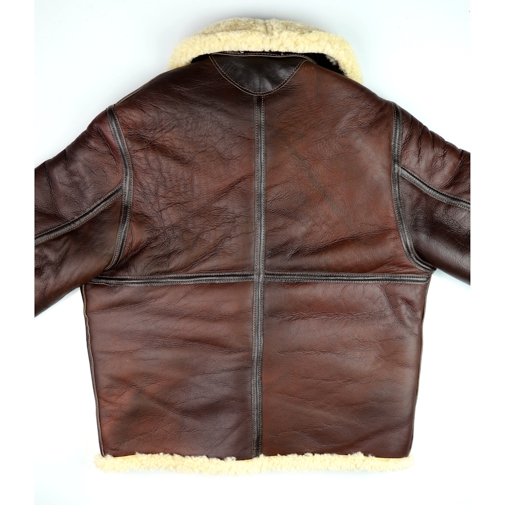 Aero D-1 Redskin Dark Seal Horsehide trim 40BH back IG square.jpg