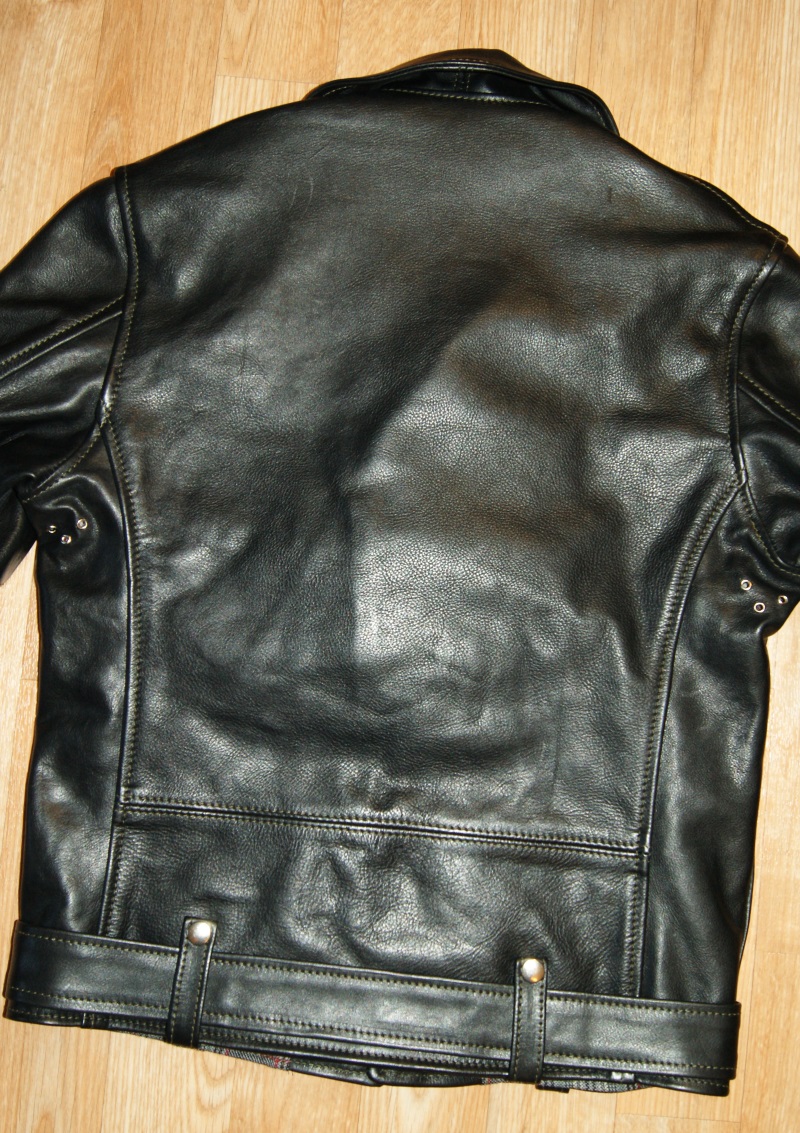 Aero D-Pocket Ridley Black Vicenza Horsehide GC2 size 38 back.jpg