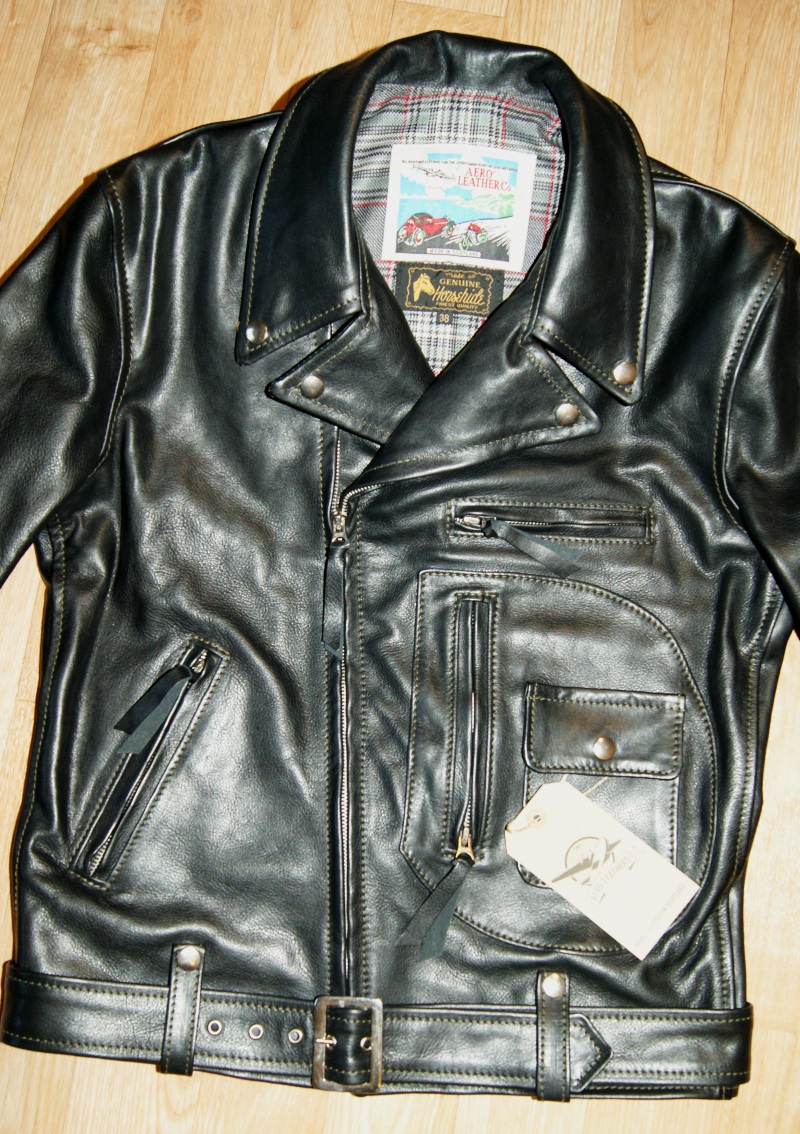 Aero D-Pocket Ridley Black Vicenza Horsehide GC2 size 38 front.jpg