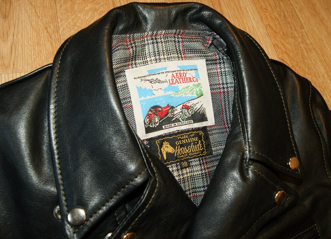 Aero D-Pocket Ridley Black Vicenza Horsehide GC2 size 38 tag.jpg